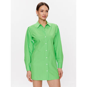 Tommy Hilfiger dámské zelené košilové šaty - 40 (LWY)